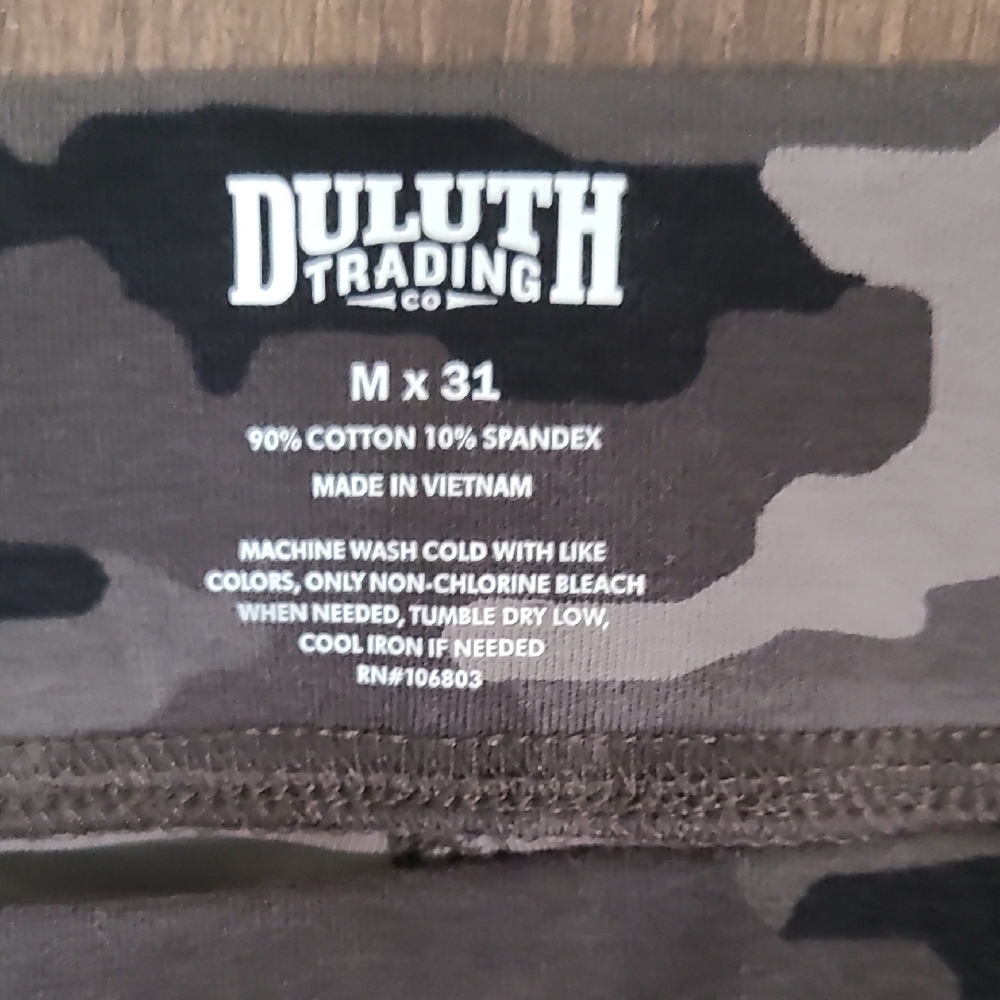 Duluth Trading Co - Camouflage Cargo Leggings - Picture 3 of 4